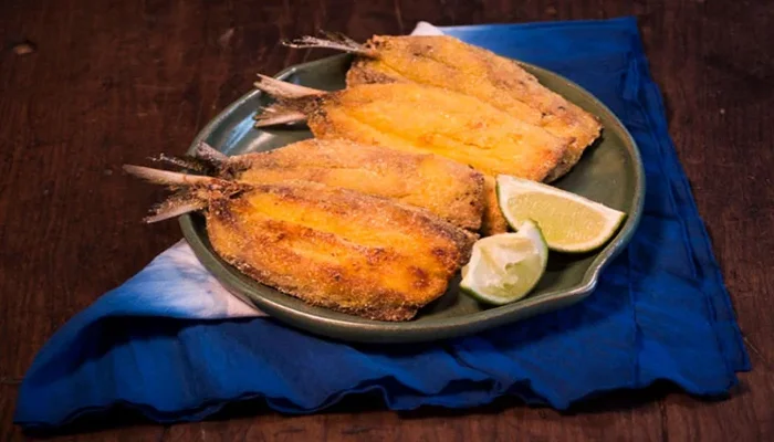 sardinha frita empanada