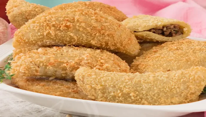 receita de risole de carne moída na air fryer