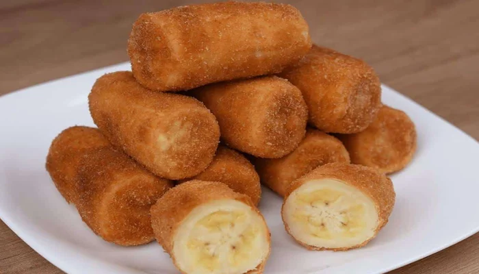 receita de banana frita com farinha de trigo e maisena deliciosa