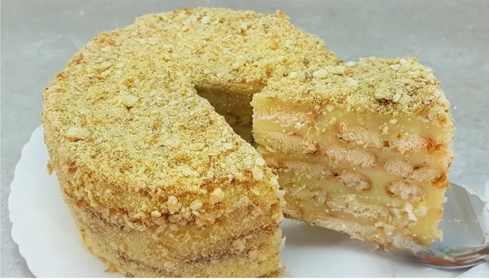 receita de bolo napoleão em 5 minutos sem forno