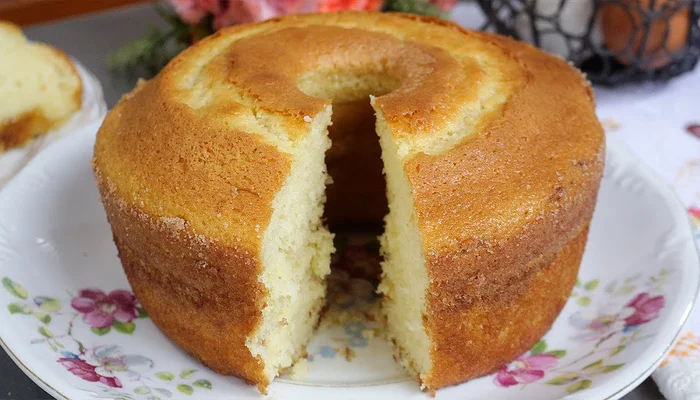 receita de bolo sem leite simples