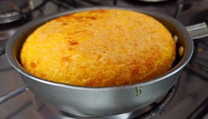 receita de pãozinho de milho de frigideira