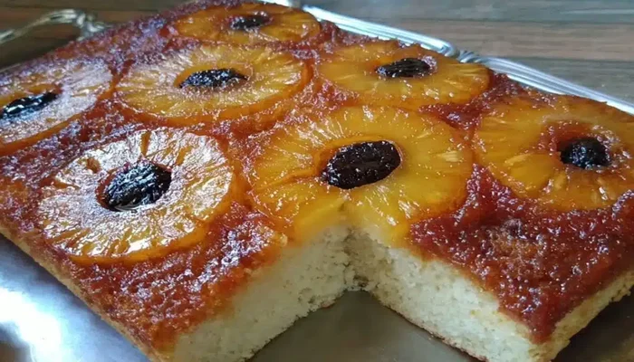bolo de abacaxi fofinho e delicioso